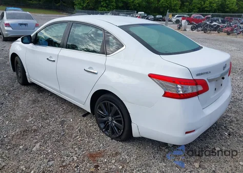 2015 Nissan Sentra S from USA, damaged, VIN 3N1AB7AP8FY257072